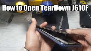 Samsung j6 plus SMJ610F How To Open  Samsung TearDown J6  By Jahanzeb Repairing [upl. by Obau]