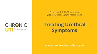 Treating Urethral Symptoms in Chronic UTI with Professor James MaloneLee [upl. by Hoo695]