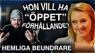 HEMLIGA BEUNDRARE HON VILLE HA ÖPPET FÖRHÅLLANDE HAHA ORKAR INTE [upl. by Atiuqad]