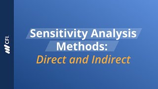 Sensitivity Analysis Methods Direct and Indirect [upl. by Naujtna102]