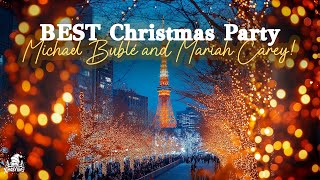 Get Ready for the BEST Christmas Party with Michael Bublé and Mariah Carey [upl. by Algar795]