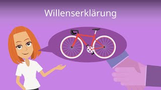 Willenserklärung Das solltest du wissen  Studyflix [upl. by Kcod]