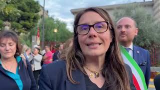 Il ministro Alessandra Locatelli visita la Spes di Ventimiglia [upl. by Emelda]