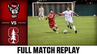 NC State vs Stanford Full Match Replay  2024 ACC Mens Soccer [upl. by Adlig]