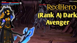 AQW Private Server  RedHero New Rank A Dark Avenger Class 2023 [upl. by Sutelc]