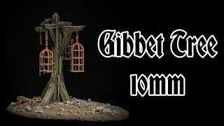 Making of a Gibbet Tree scatter terrain 10mm [upl. by Noillimaxam368]