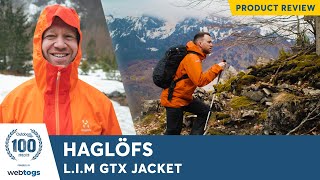 Haglöfs LIM GTX Jacket  Review [upl. by Evette279]