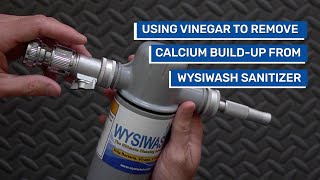 How to Remove Build Up from Your Wysiwash Sanitizer [upl. by Namdor]