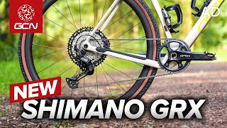 GRX Goes 12Speed  New Shimano GRX RX820 First Look [upl. by Aydni]