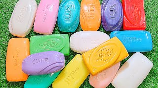 Relaxing ASMR Soap opening Haul Soaps ASMR International Unwrapping Soap Satisfying videos [upl. by Ecyned]