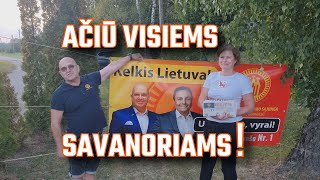 Mūsų savanorių padėjėjų banga kyla ir plečiasi po visą Lietuvą Ačiū Jums visiems Mielieji [upl. by Eimarej]