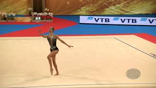 FRIZELLE Gemma GBR  2018 Rhythmic Worlds Sofia BUL  Qualifications Ball [upl. by Resor]