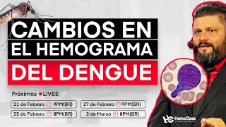 LIVE 1 CAMBIOS EN EL HEMOGRAMA DEL DENGUE [upl. by Icyak]