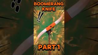 Boomerang knife [upl. by Ayahsey792]