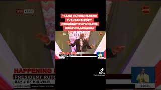 Wacha madharau BWANAruto tell gachagua lets meet 2027funny trending [upl. by Peer]