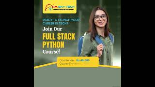 PYTHON DEVELOPER COURSE  RM SKY TECH [upl. by Killen991]