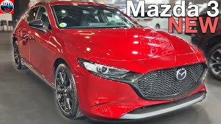 All New MAZDA 3 2024  Overview WALKAROUND interior exterior [upl. by Kcirrad]