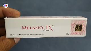 Melano TX Cream  Melano TX Cream Uses  Melano TX Cream Uses benefits dosage review in hindi [upl. by Eniarda]