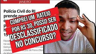 Comprei um rateio POSSO SER DESCLASSIFICADO DO CONCURSO [upl. by Nayhr]