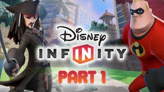 Disney Infinity Gameplay Walkthrough Part 1  Introduction and Mastery Adventures [upl. by Anaoj]