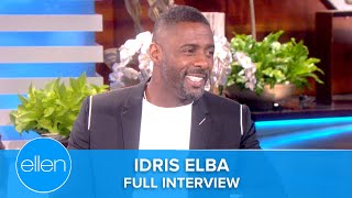 Idris Elba Full Interview on the Ellen DeGeneres Show [upl. by Twedy]