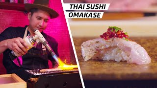 How Chef Atip Tangjantuk Brought Thai Flavors into a Japanese Omakase — Omakase [upl. by Llerat361]