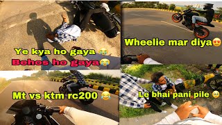 accident ho gaya  kya ho gaya bhai 😭 ye behos ho gaya  road rage [upl. by Mcmaster685]