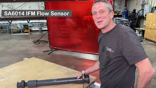 IFM Flow Sensor Setup [upl. by Roma]