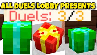 ALL HYPIXEL DUELS LOBBY PRESENT LOCATIONS 2024 [upl. by Pagas]