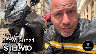 Test ride Moto Guzzi Stelvio [upl. by Lander]