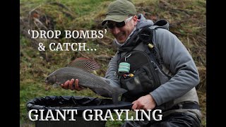 HOW TO CATCH GRAYLING DROPPING BOMBS [upl. by Ginevra869]