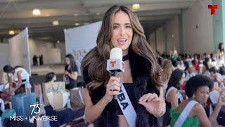 Pase de banda Miss Cuba revela sus favoritas en Miss Universo 2024  Telemundo Entretenimiento [upl. by Amorita867]