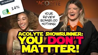 The Acolyte Showrunner Says Review Bombing Doesnt Matter Media Seal Claps [upl. by Gussy]