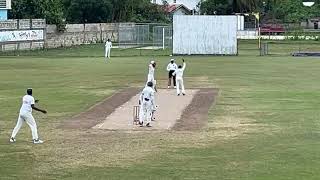 School Boys Cricket Jamaica  May Day High School vs Clarendon College  May Day Batting [upl. by Nanni]