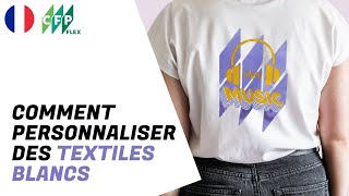 Comment personnaliser des textiles blancs avec limprimable écologique UNIPRINT CLEAR STRETCH [upl. by Neala]