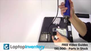 Lenovo ThinkPad W510 T410 Hard Drive Replacement SATA Installation Replace Fix Install Laptop [upl. by Sitrik]