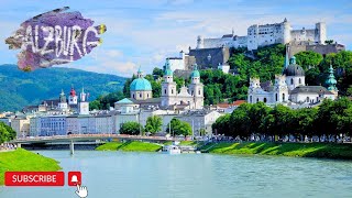 A Day in Salzburg Austria Culture History and Scenic Views [upl. by Leonteen234]