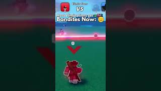 Bandites Now Vs Bandites Then 😈 arsenal roblox viral bladeball bandites oslyfn [upl. by Eanehs738]