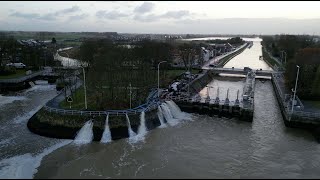 Civiele Bescherming  Westhoek Wateroverlast 14112023 [upl. by Lecroy194]