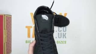 Vans SK8Hi  Black Black  Unboxing  Walktall [upl. by Arnon]