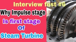 Why turbine first stage is impulse why not reaction turbine compounding impulse amp reaction [upl. by Anertac890]