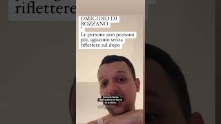 Omicidio di Rozzano news shortvideo sebuccio91real [upl. by Oninrutas]