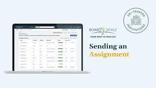 BoardVitals Training Video How to Send an Assignment [upl. by Dihahs]