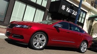 2014 Chevy Impala with GM Passenger Car Design Director John Cafaro [upl. by Aciretehs]