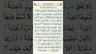 Surah Al Ghashiyah Heart touching voice ReciteDaily Quran Recitationislamquranquranrecitation [upl. by Adehsar]