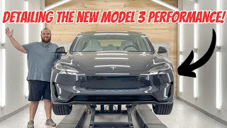 Perfecting the New Tesla Model 3 Performance Highland Complete Paint Correction amp Ceramic Coating [upl. by Talbert166]