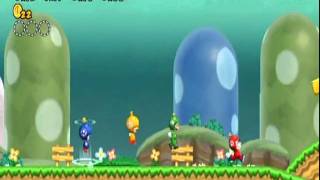 Another Super Mario Bros Wii Coop  03 [upl. by Clellan]