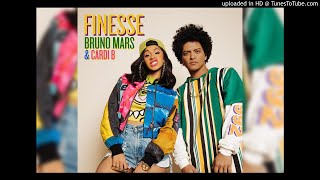 Bruno Mars  Finesse Remix feat Cardi B Clean [upl. by Ahsuat355]