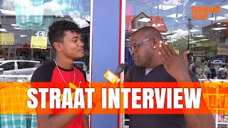 Straat Interview In De Binnenstad Van Paramaribo  Suriname Today [upl. by Nylrahc]