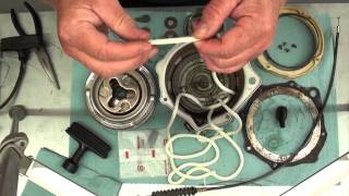 Pt2 Honda ATC 185  200 Recoil Starter Repair At DRays Shop [upl. by Alvar]